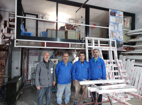 پارس یو پی وی سی upvc آلومینیوم نوشهر