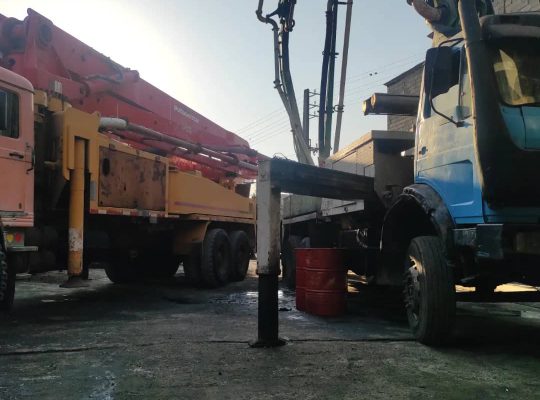 پمپ بتن مازندران دکل بتن مازندران