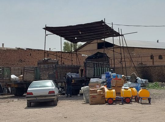 تخلیه بار قزوین باربری قزوین