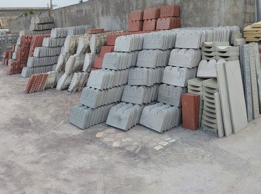 تولیدی موزائیک جداول بتنی بتن آماده در مازندران
