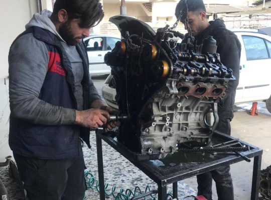 مکانیکی هیوندا کیا بابل مکانیکی mvm چینی بابل جلوبندی سازی هیوندای بابل