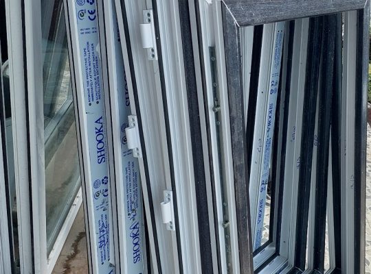 درب پنجره دوجداره upvc بابل آلومنیوم بابل