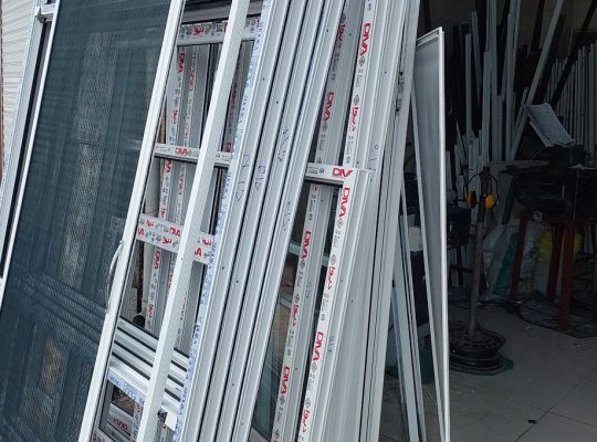 درب پنجره دوجداره upvc بابل آلومنیوم بابل