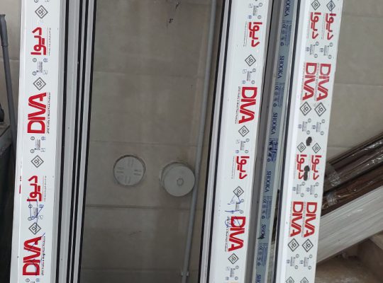 درب پنجره دوجداره upvc بابل آلومنیوم بابل