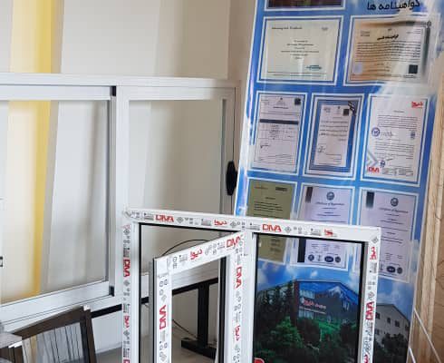 درب پنجره دوجداره upvc آلومینیوم جویبار