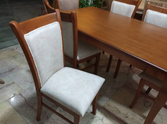تولیدی میز صندلی ناهار خوری ساری تولیدی جلو مبلی عسلی ساری