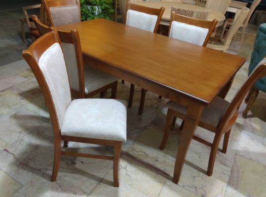 تولیدی میز صندلی ناهار خوری ساری تولیدی جلو مبلی عسلی ساری