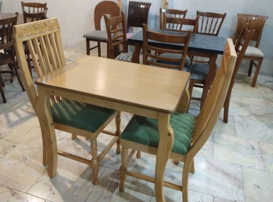 تولیدی میز صندلی ناهار خوری ساری تولیدی جلو مبلی عسلی ساری