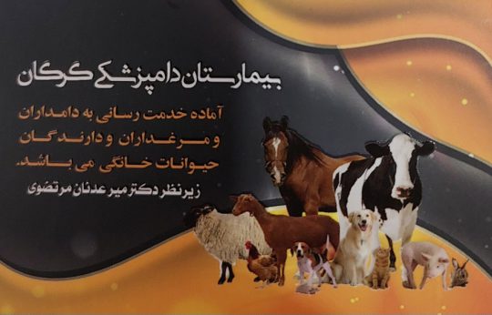 بیمارستان دامپزشکی گرگان بیمارستان دامپزشکی گلستان