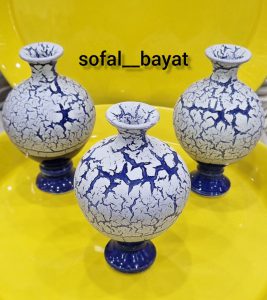 گلدان رنگ کوره ای