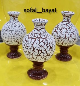 گلدان رنگ کوره ای 