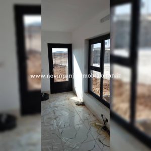 درب پنجره دوجداره آلومینیوم وupvc اصفهان درب پنجره آلومینیوم اصفهان