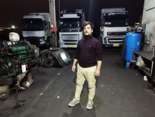 تعمیرگاه کامیون ولوو سنندج مکانیکی کامیون ولوو کردستان