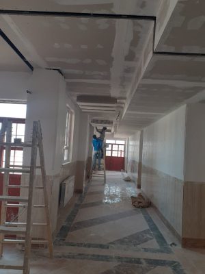 نقاشی ساختمان شاهرود بازسازی ساختمان شاهرود