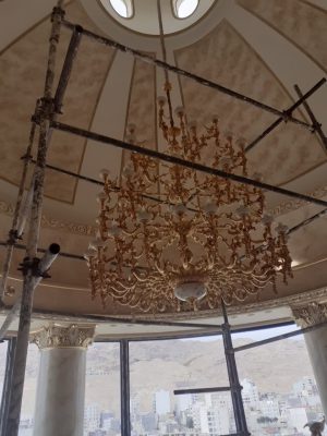 نقاشی ساختمان شاهرود بازسازی ساختمان شاهرود