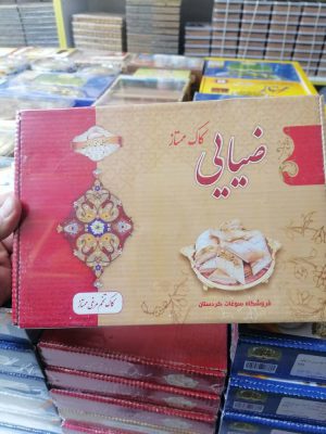 شیرینی نیم شکر زنجبیلی کردستان نان برنجی کردستان کنجد گزنگبین ضیائی