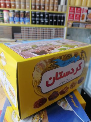 شیرینی نیم شکر زنجبیلی کردستان نان برنجی کردستان کنجد گزنگبین ضیائی