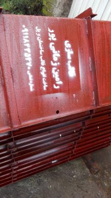 ساخت قالب ستون ساختمان لاهیجان