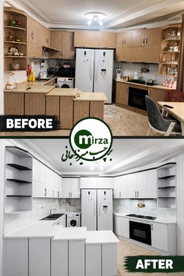 برچسب کابینت در لاهیجان کاغذ دیواری در لاهیجان فروشگاه میرزاجانی