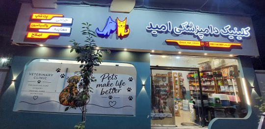 مطب دامپزشکی در لاهیجان کلینیک دامپزشکی امید